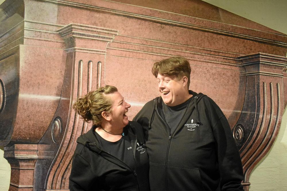 Arrangörerna Marit Norin och Torbjörn Zakrisson från Rockdale natur- och kulturupplevelser.