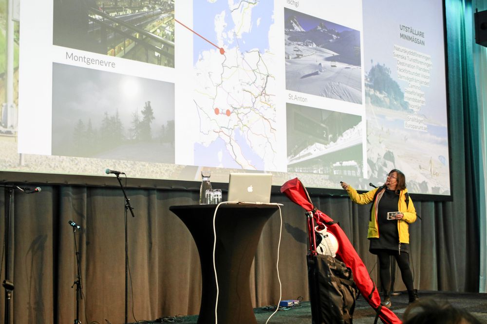 Tåg till Alperna? Ja visst! Ellinor Eke har åkt på skidsemester många gånger med tåg.