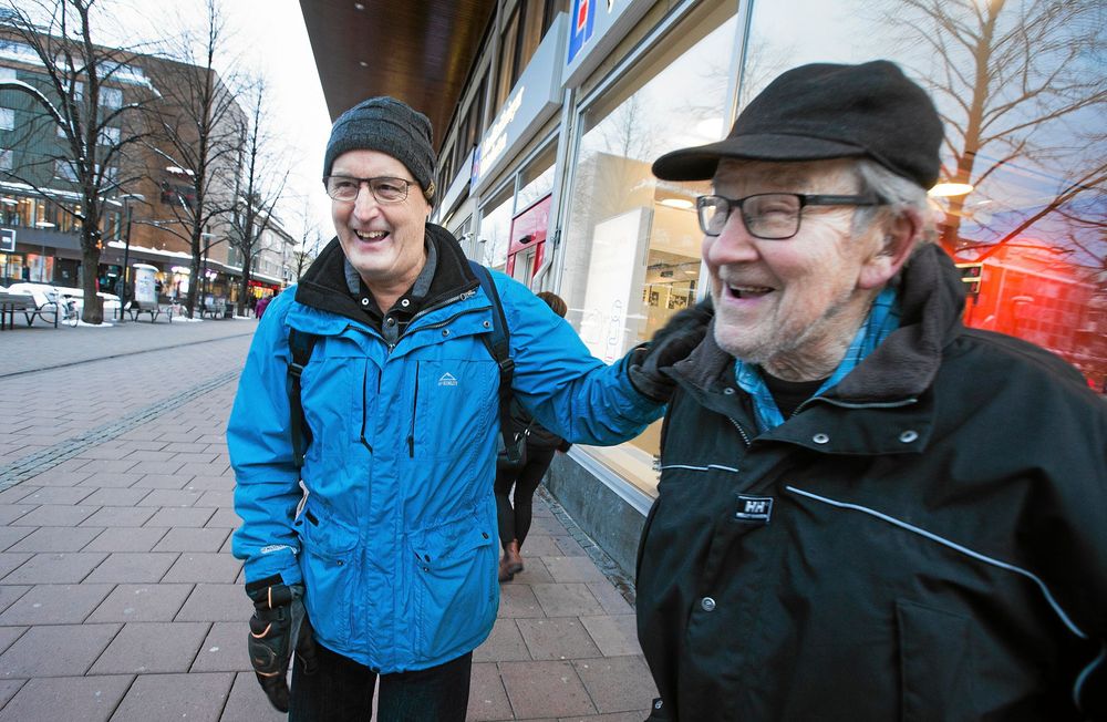 Erik Holm och Kjell Karlsson är försiktigt optimistiska inför projektet. ”Än vågar vi inte ropa hej”.