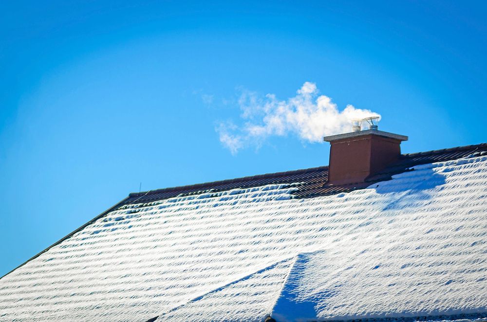 Ha koll på röken från skorstenen.