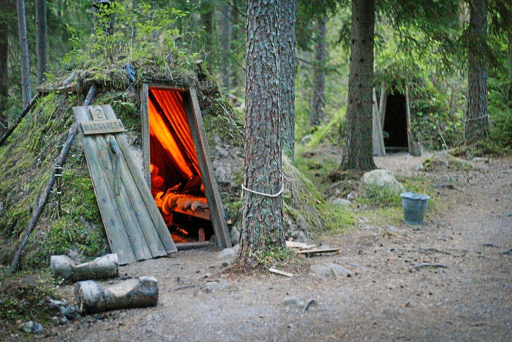 Upplev känslan i en kolarkoja.