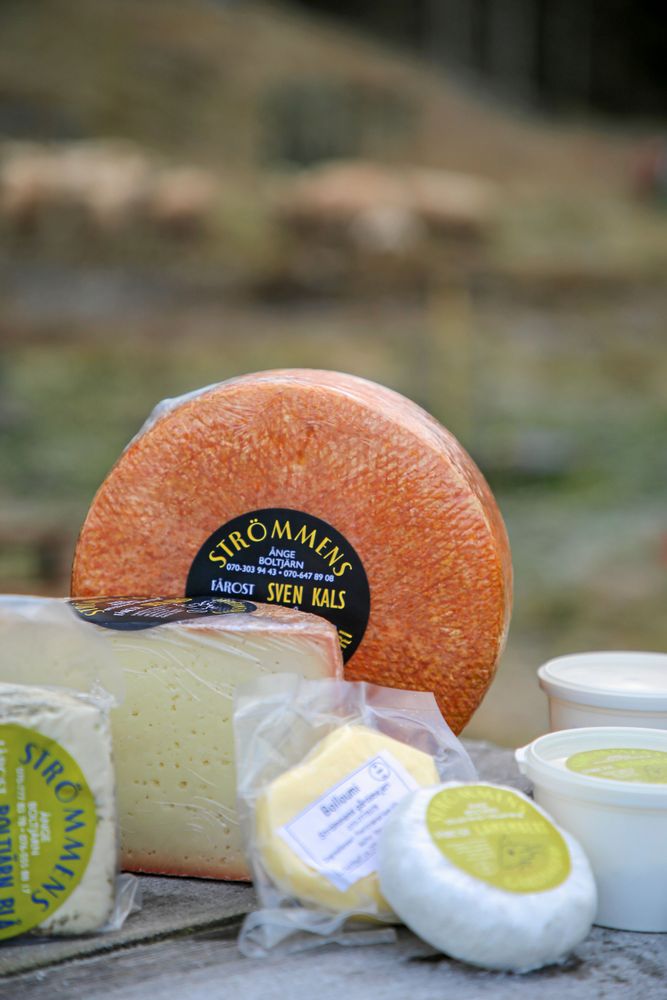 Strömmens mejeri gör goda ostar av alla de slag!