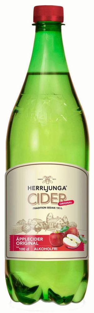Herrljunga cider, en seriös favorit hos svenska folket.