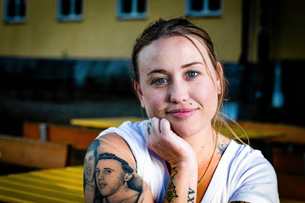 Kaytie Hubisdeltagare i ”Allt för Sverige” 2019.