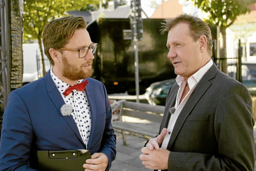 Jörgen Gärdeståhl får ett varmt välkomnande från kommunen när han återvänder till Hörby från sin tid i Schweiz.