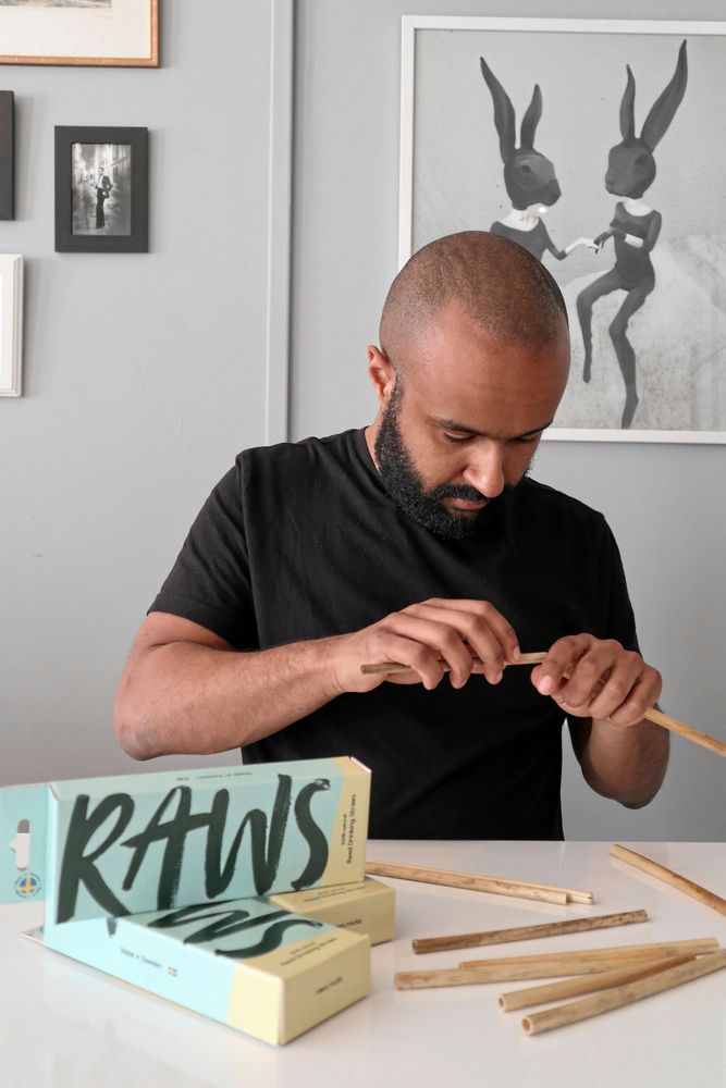 Raws grundare och VD Eyoel Lundberg.