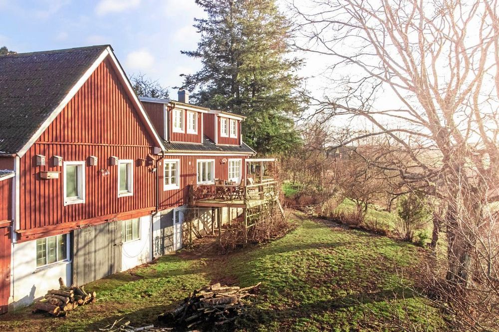 Trädgårdslandskapet är skapat i etapper för att maximera odlingsmöjligheterna