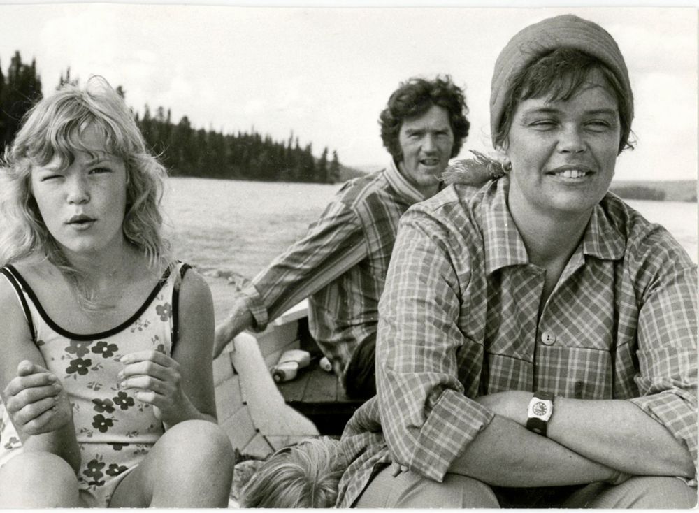 Tänk att enkelt ta båten och ge sig ut på fiske, det var gott om sik i sjön.