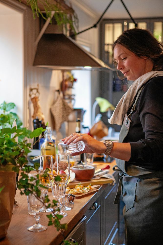 Elisabet är utbildad kock och älskar att laga all julmat.