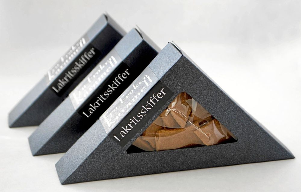 Snygga och tåliga förpackningar är också framgångsfaktorer.