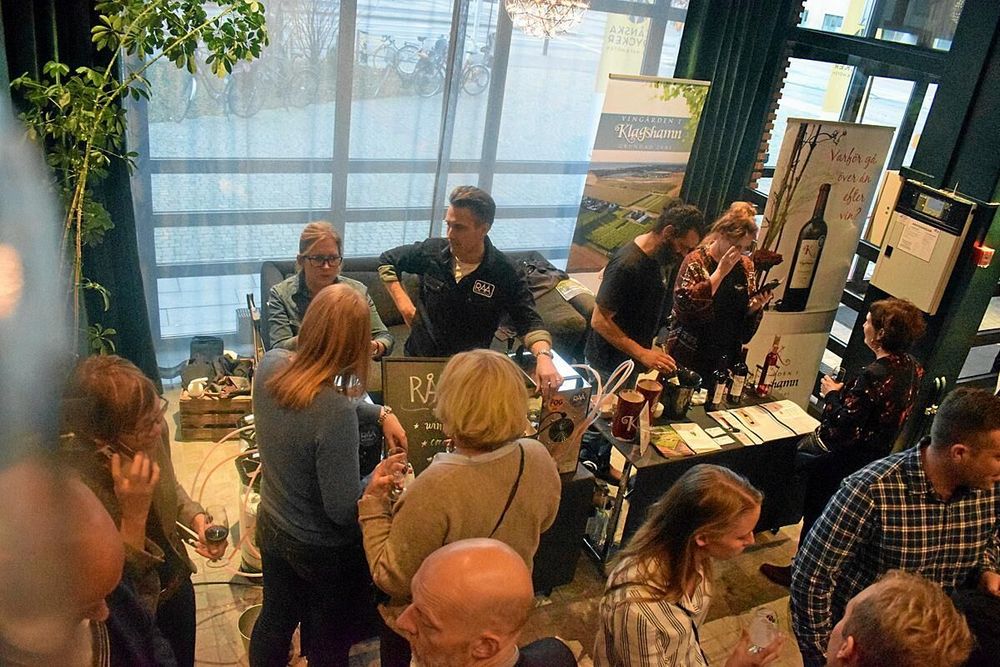 Råå Bryggeri var en av cirka 50 utställare på den välbesökta mässan.