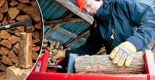 Klyven gör jobbet med veden så mycket lättare än om allt ska klyvas med yxa. Har du dessutom en vedkap går jobbet ännu snabbare. Foto. Istock.