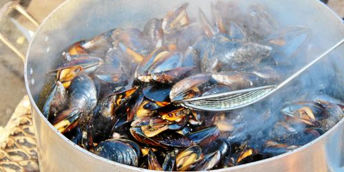 Tillredningen sker med fördel i en kittel över öppen eld.