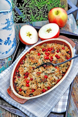 Äppelmums med höstkänsla.