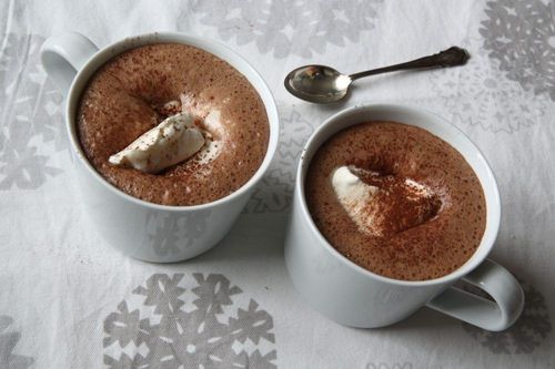 En kopp varm choklad värmer ända in i själen. Foto: Katarina Ekeström