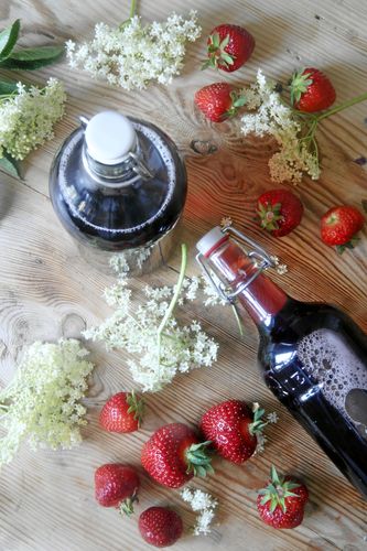 Saften går även utmärkt att frysa in.