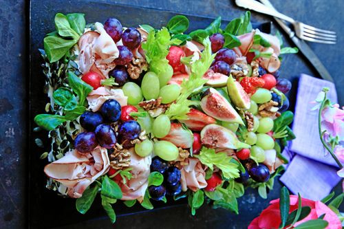 Har du gäster som är vegetarianer är det bara att utesluta skinkan.