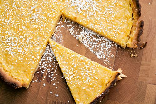 Pajen ska bli gyllengul i färgen.