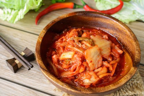 Kimchi, den syrade kålen med inspiration från Korea, riktigt gott och enkelt.