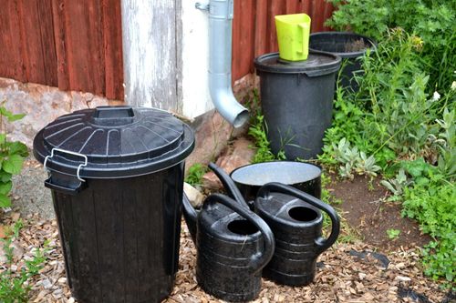 Vattentunnorna hos Sara Bäckmo har alltid lock numera. Nu varnar hon för vad som kan hända annars.