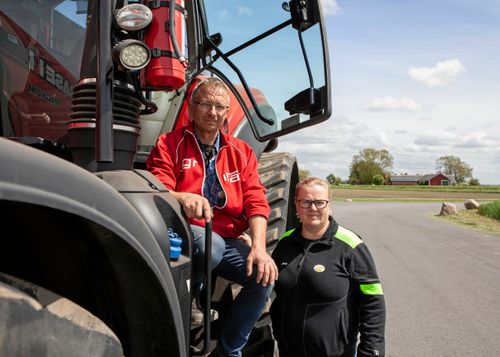 Två av arrangörerna av Bondens dag, Ulf och Elna Gränsbo, hoppas på fullt med folk som lär sig mer om mat.