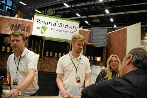 Oskar Gybäck var nyligen utställare på sin första festival.