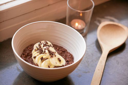 Choklad och banan är en lyckad kombination.