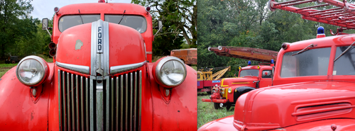 Mannen från Skaratrakten samlade på sig brandbilar under många år. Nu säljs hela samlingen på auktion.