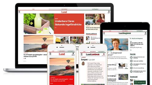 Premium-material för både LRF-medlemmar och prenumeranter - nyhet på Land.se.